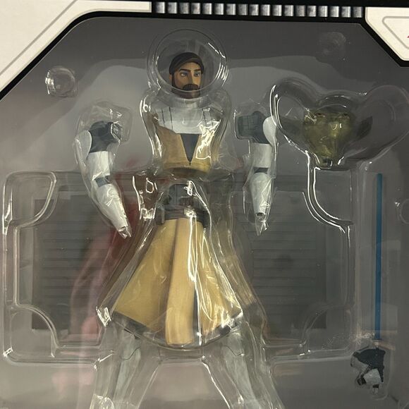 Star Wars Clone Wars Obi-Wan Kenobi ArtFX Figure Kotobukiya Series One Jedi NEW - Picture 3 of 6